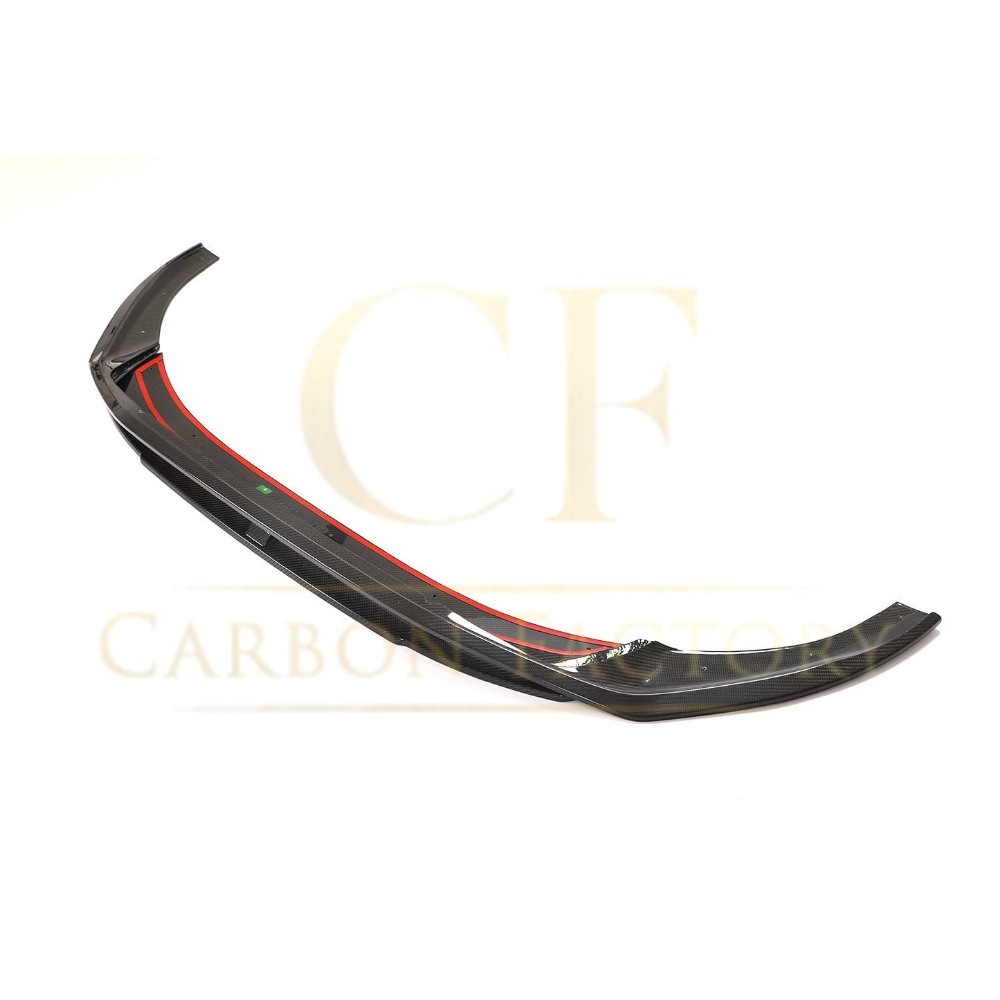 V Style Pre-Preg Carbon Fibre Front Splitter for Audi B9.5 A5 S Line & S5 20-22-Carbon Factory
