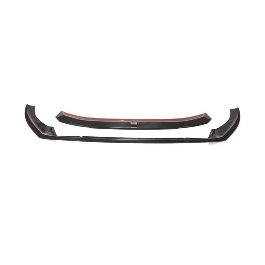 V Style Pre-Preg Carbon Fibre Front Splitter for Audi B9.5 A5 S Line & S5 20-22-Carbon Factory