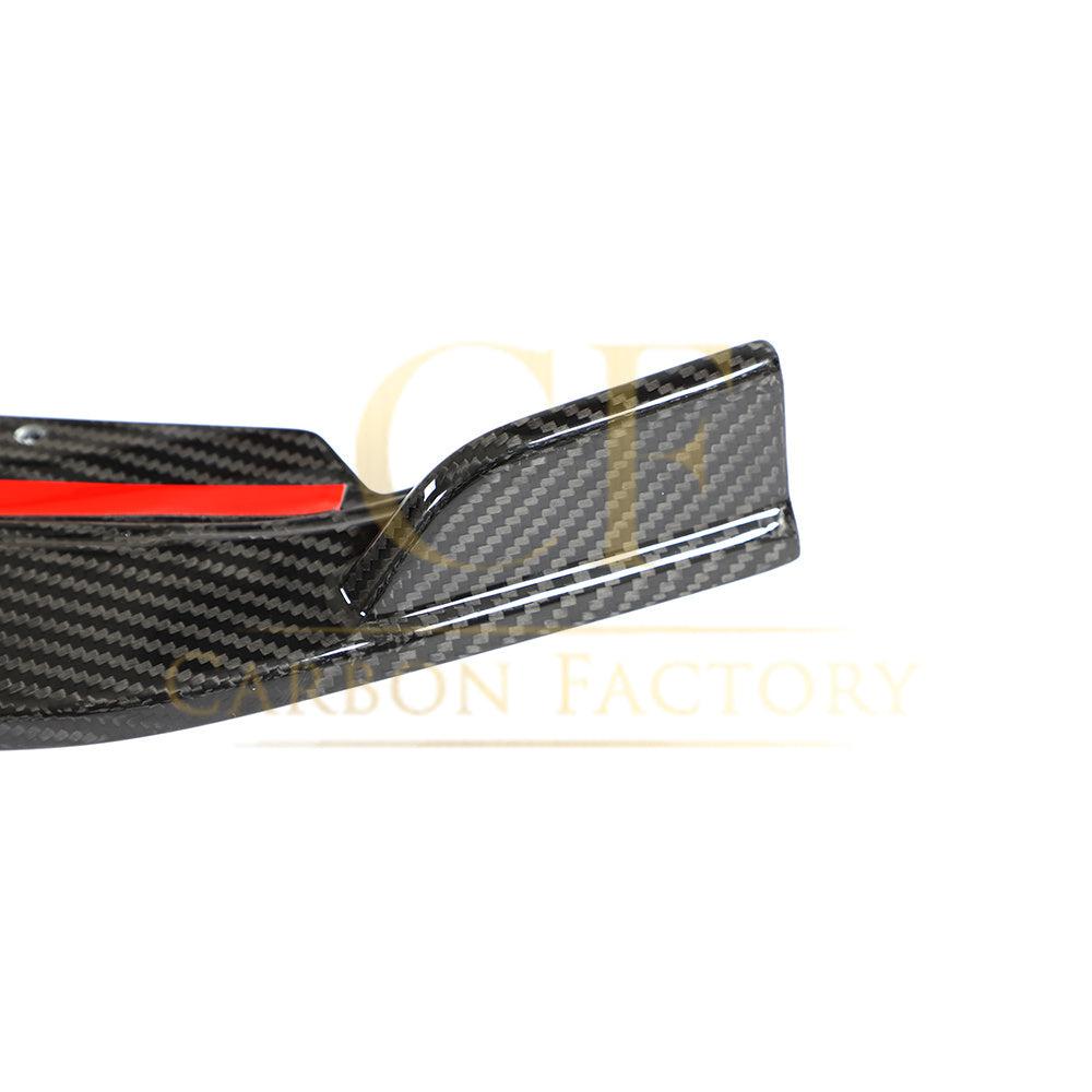 V Style Pre-Preg Carbon Fibre Front Splitter for Audi S3 Saloon 21-Present-Carbon Factory