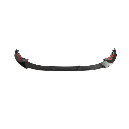 V Style Pre-Preg Carbon Fibre Front Splitter for Audi S3 Saloon 21-Present-Carbon Factory