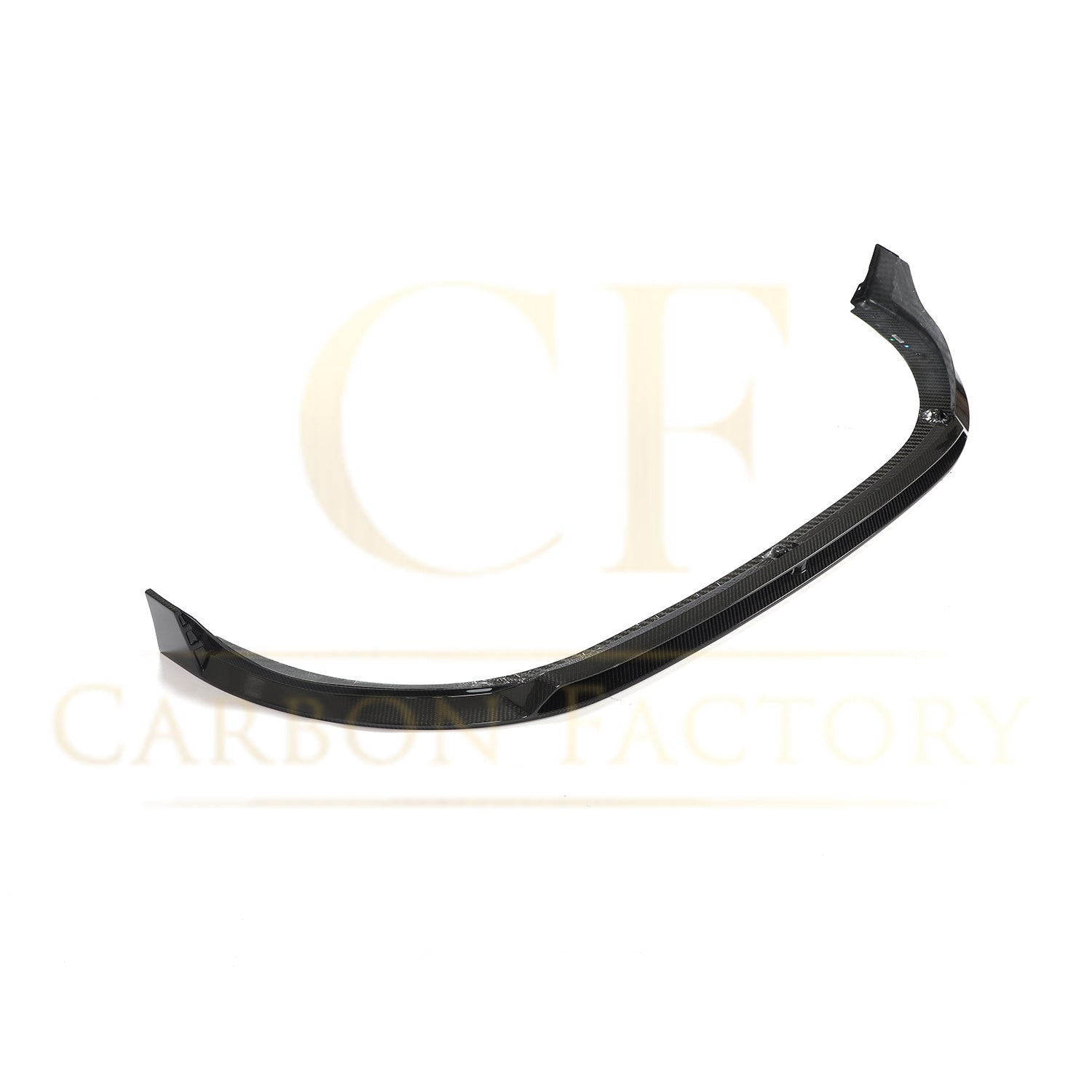 V Style Pre-Preg Carbon Fibre Front Splitter for VW Golf MK8 GTI 21-Present-Carbon Factory