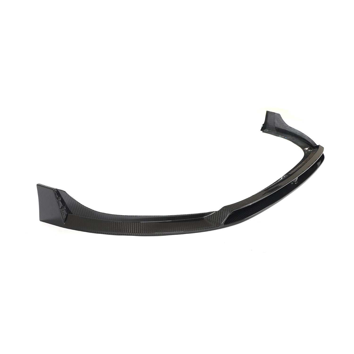 V Style Pre-Preg Carbon Fibre Front Splitter for VW Golf MK8 GTI 21-Present-Carbon Factory