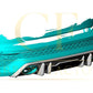V Style Pre-Preg Carbon Fibre Rear Diffuser for Audi 8Y RS3 Saloon 21-23-Carbon Factory