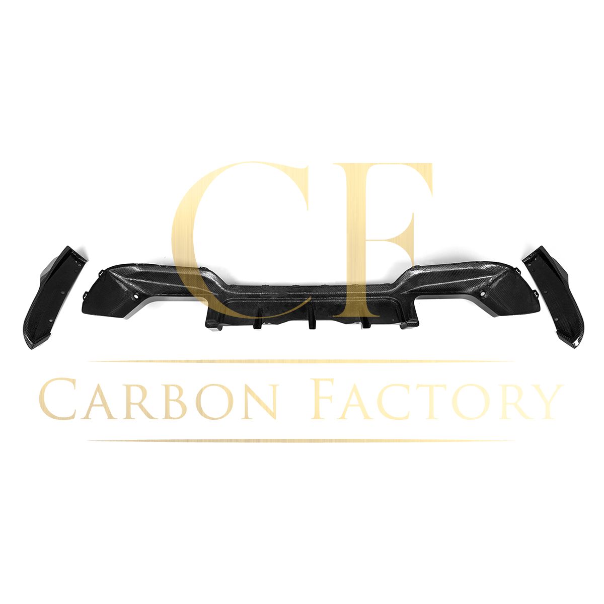 V Style Pre-Preg Carbon Fibre Rear Diffuser for BMW F97 X3M LCI 22-24-Carbon Factory