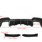 V Style Pre-Preg Carbon Fibre Rear Diffuser for BMW F97 X3M LCI 22-24-Carbon Factory