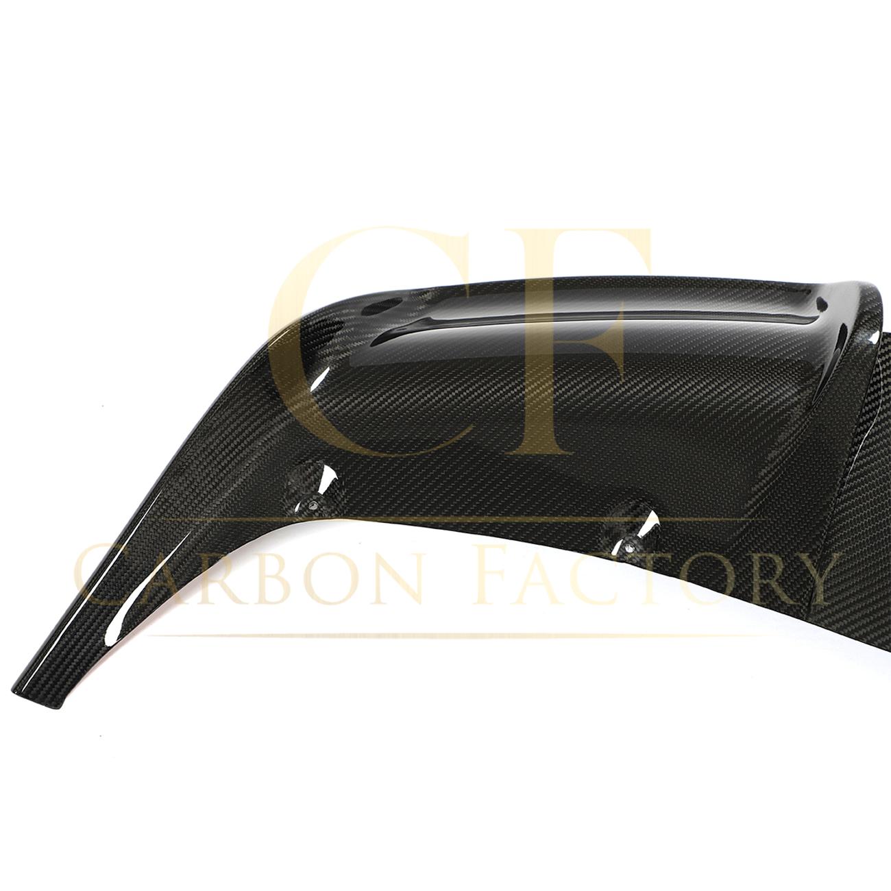 V Style Pre-Preg Carbon Fibre Rear Diffuser for Tesla Model Y 19-23-Carbon Factory