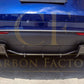 V Style Pre-Preg Carbon Fibre Rear Diffuser for Tesla Model Y 19-23-Carbon Factory