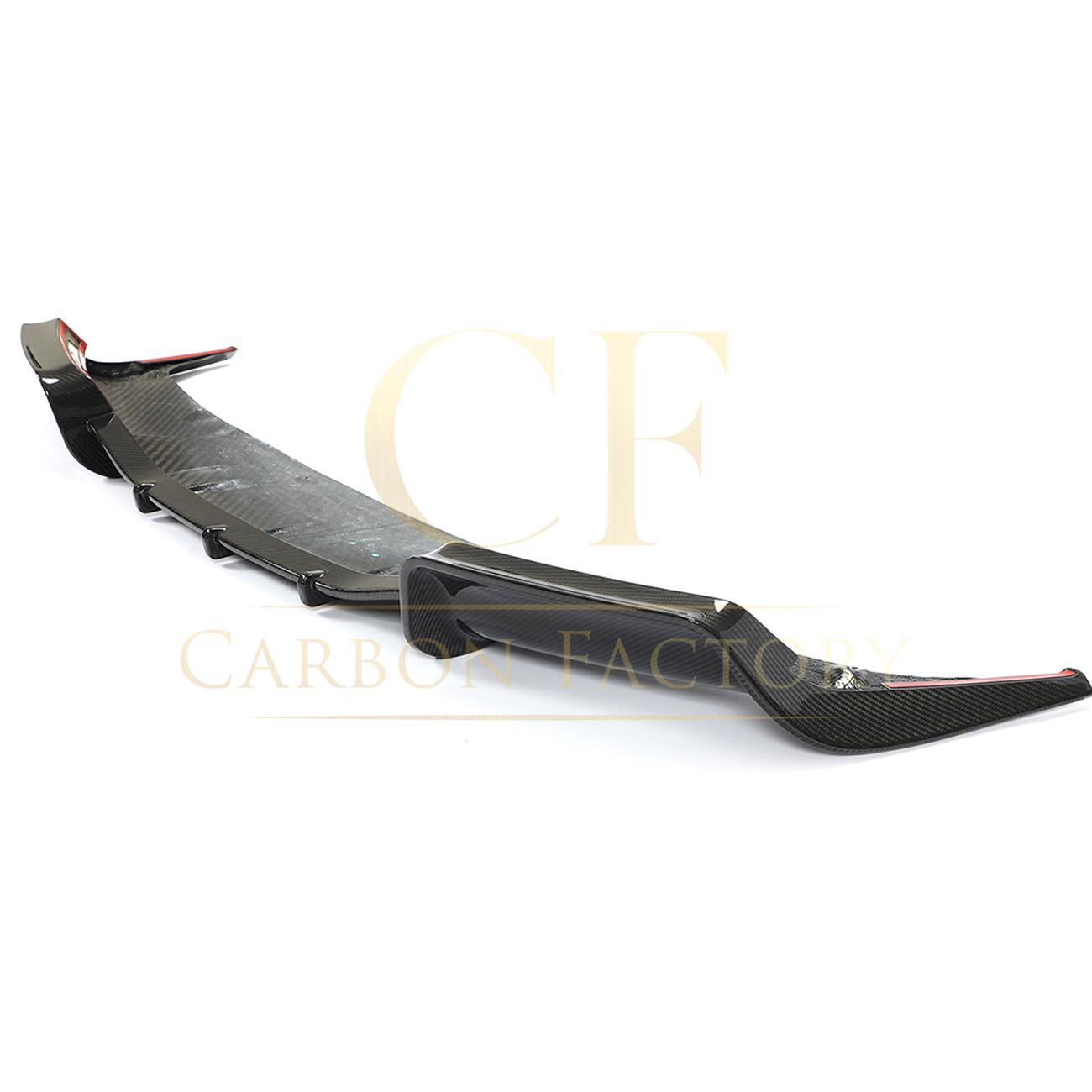 V Style Pre-Preg Carbon Fibre Rear Diffuser for Tesla Model Y 19-23-Carbon Factory