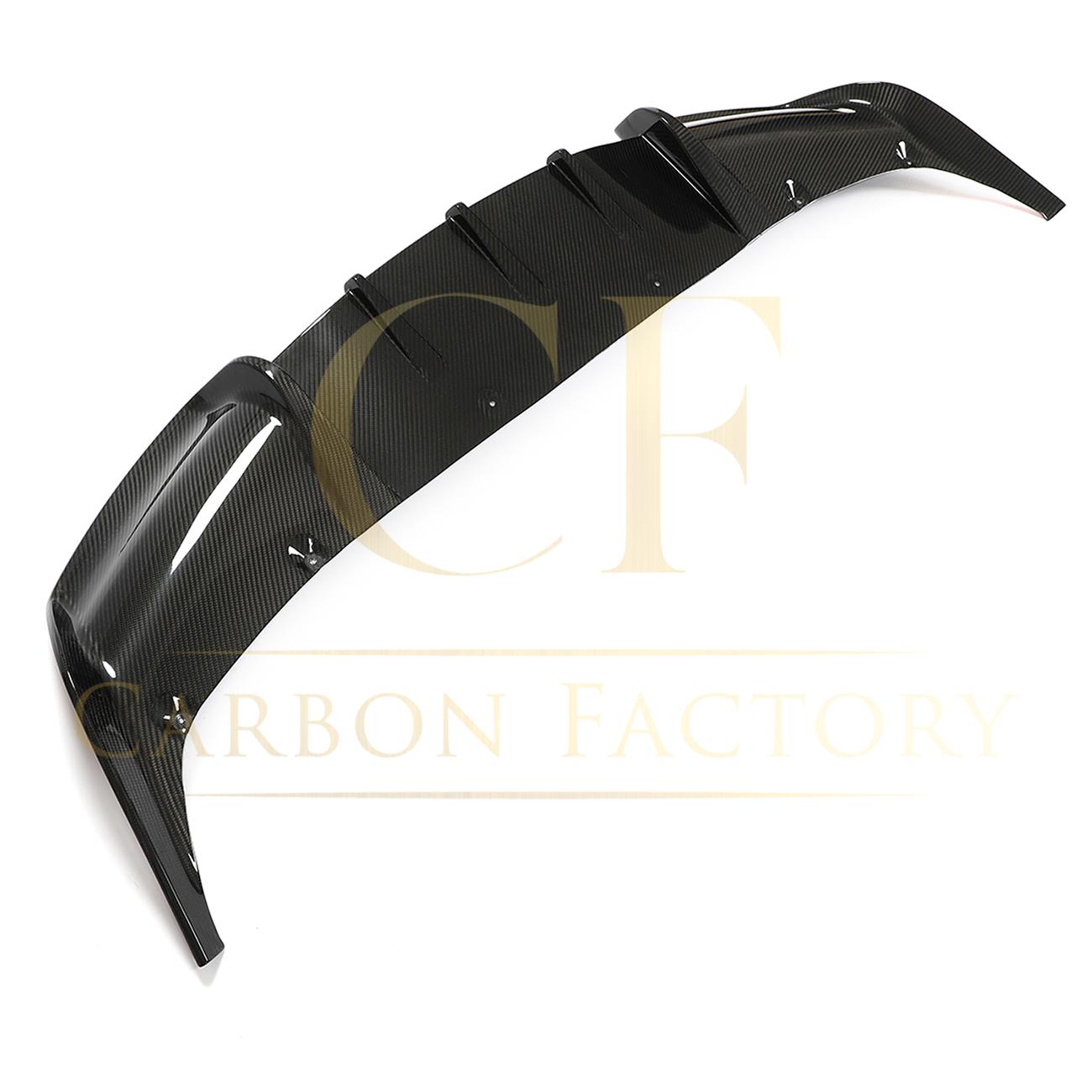 V Style Pre-Preg Carbon Fibre Rear Diffuser for Tesla Model Y 19-23-Carbon Factory