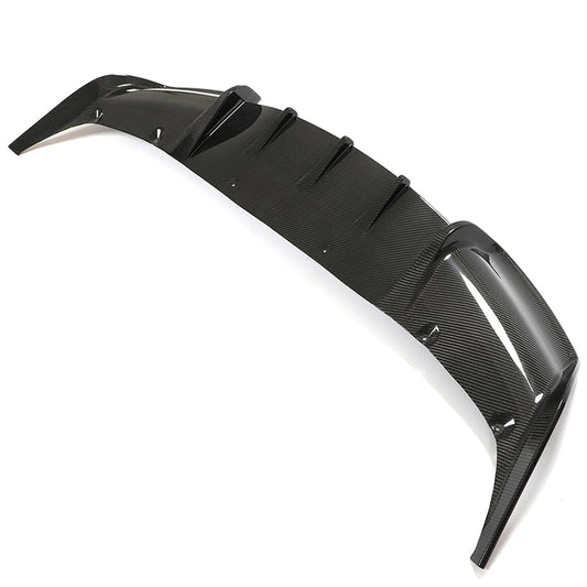 V Style Pre-Preg Carbon Fibre Rear Diffuser for Tesla Model Y 19-23-Carbon Factory