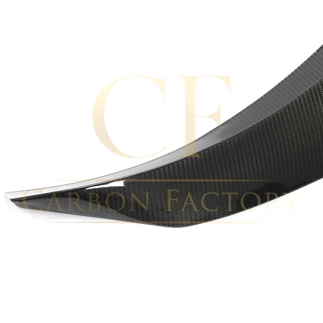 V Style Pre-Preg Carbon Fibre Rear Spoiler for Tesla Model Y 19-23-Carbon Factory