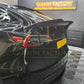 V Style Pre-Preg Carbon Fibre Rear Spoiler for Tesla Model Y 19-23-Carbon Factory