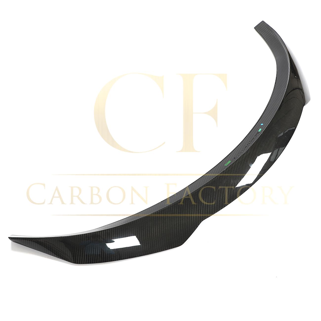 V Style Pre-Preg Carbon Fibre Rear Spoiler for Tesla Model Y 19-23-Carbon Factory