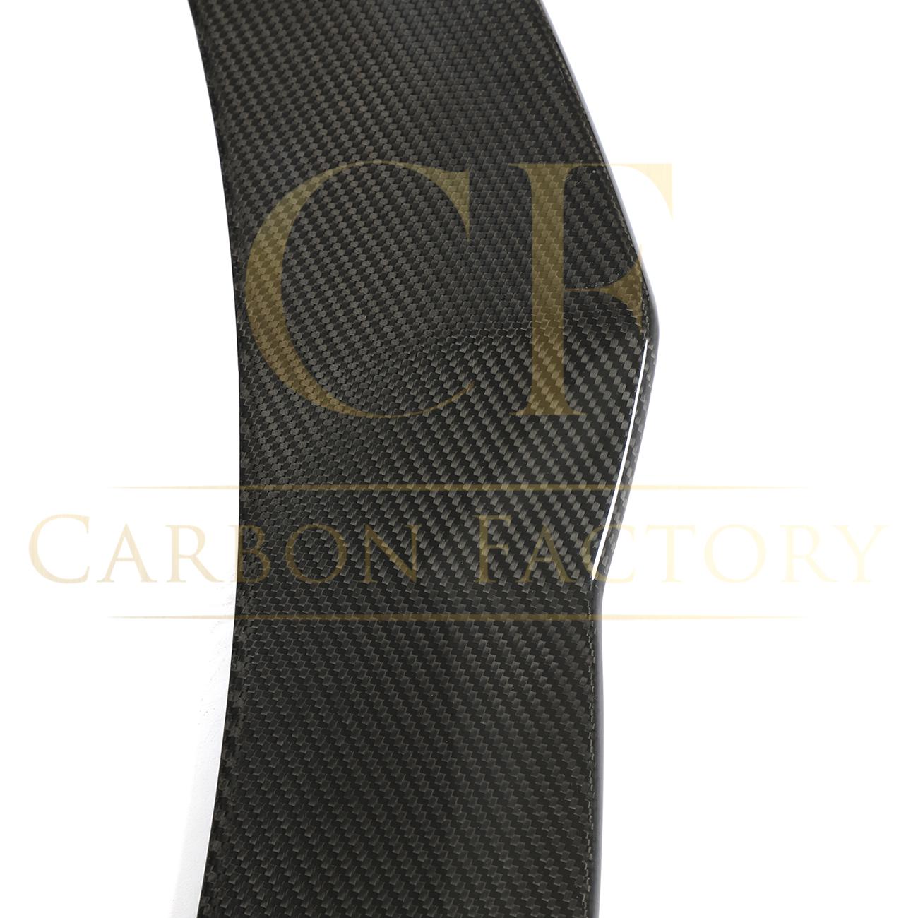 V Style Pre-Preg Carbon Fibre Rear Spoiler for Tesla Model Y 19-23-Carbon Factory