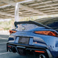 V Style Pre-Preg Carbon Fibre Rear Spoiler for Toyota A90 Supra 19-Present-Carbon Factory