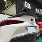 V Style Pre-Preg Carbon Fibre Rear Spoiler for Toyota A90 Supra 19-Present-Carbon Factory