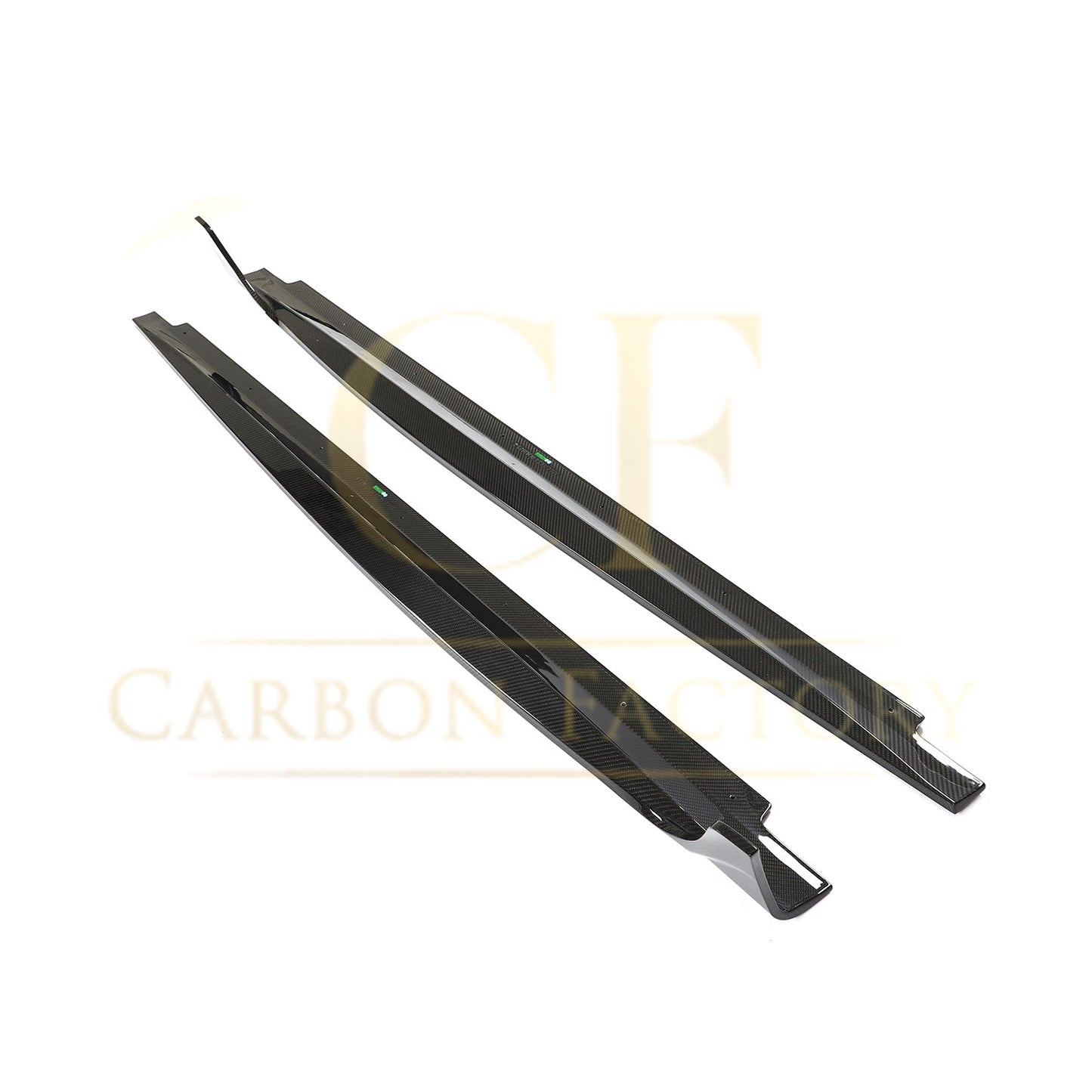 V Style Pre-Preg Carbon Fibre Side Skirts for Audi B9.5 A5 & S5 20-22-Carbon Factory