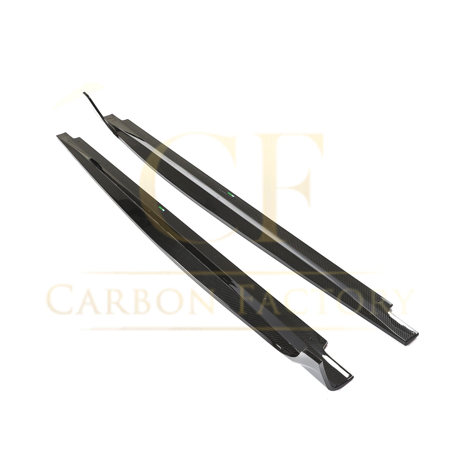 V Style Pre-Preg Carbon Fibre Side Skirts for Audi B9.5 A5 & S5 20-22-Carbon Factory