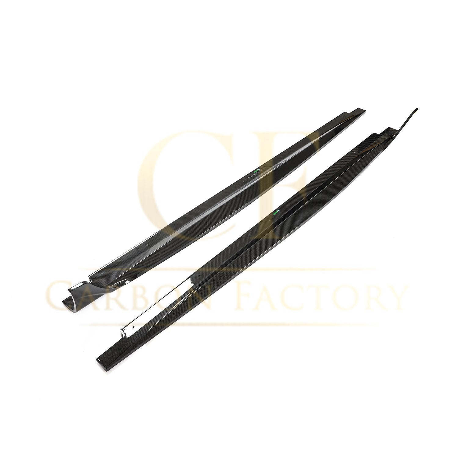 V Style Pre-Preg Carbon Fibre Side Skirts for Audi B9.5 A5 & S5 20-22-Carbon Factory