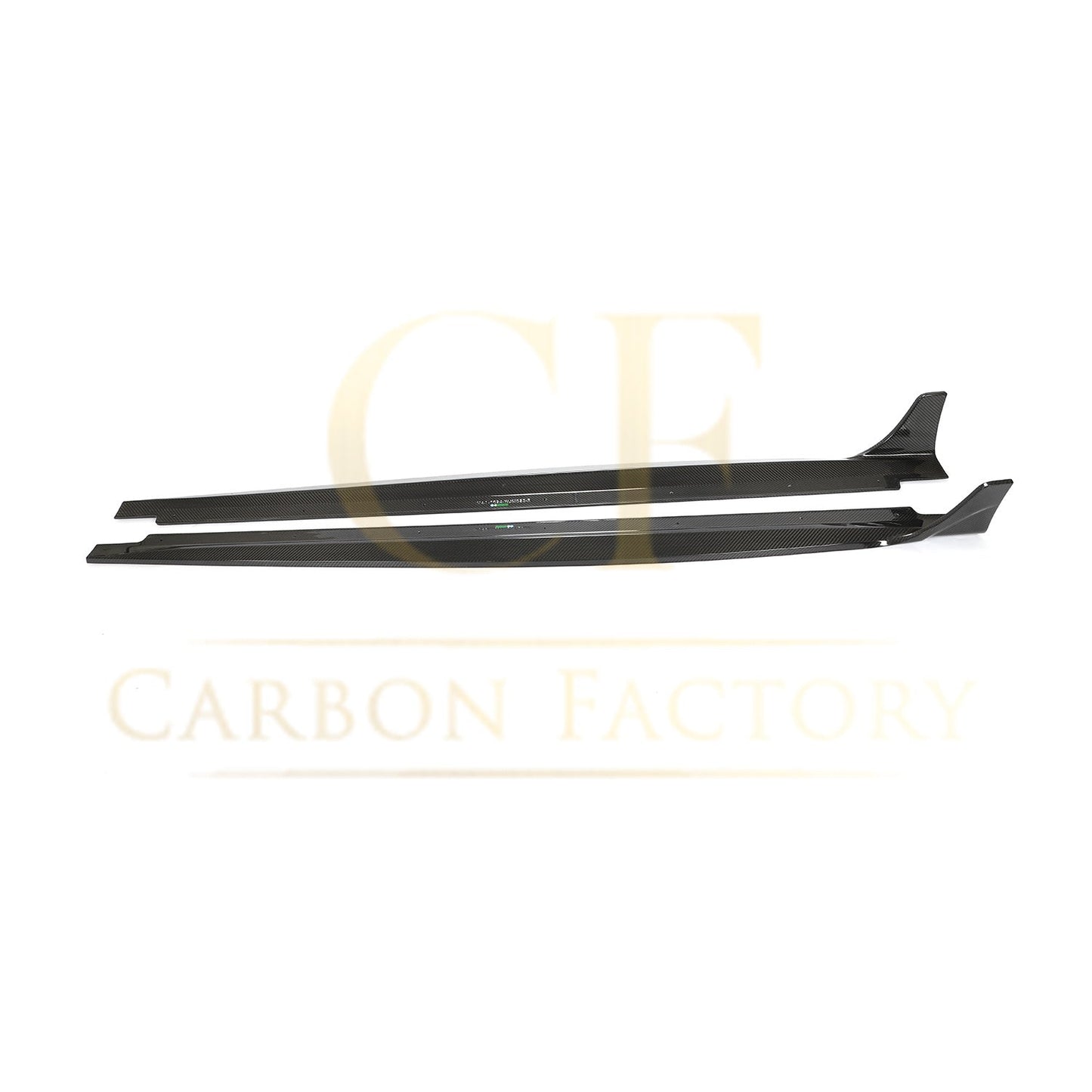 V Style Pre-Preg Carbon Fibre Side Skirts for Audi B9.5 A5 & S5 20-22-Carbon Factory