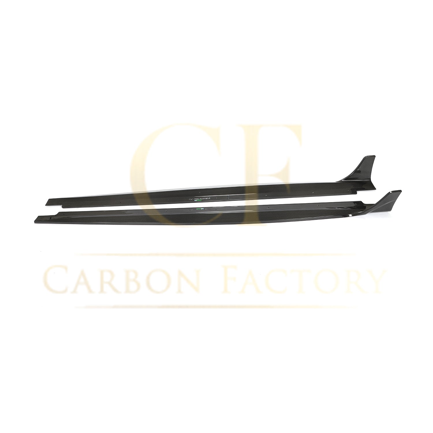 V Style Pre-Preg Carbon Fibre Side Skirts for Audi B9.5 A5 & S5 20-22-Carbon Factory