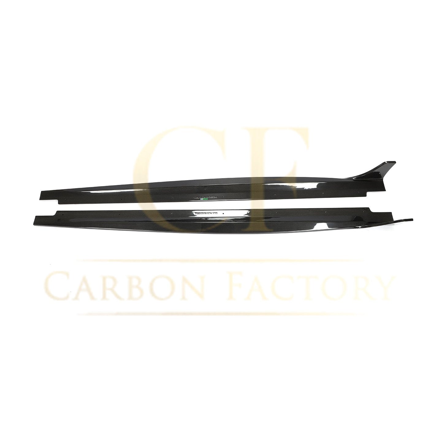 V Style Pre-Preg Carbon Fibre Side Skirts for Audi B9.5 A5 & S5 20-22-Carbon Factory