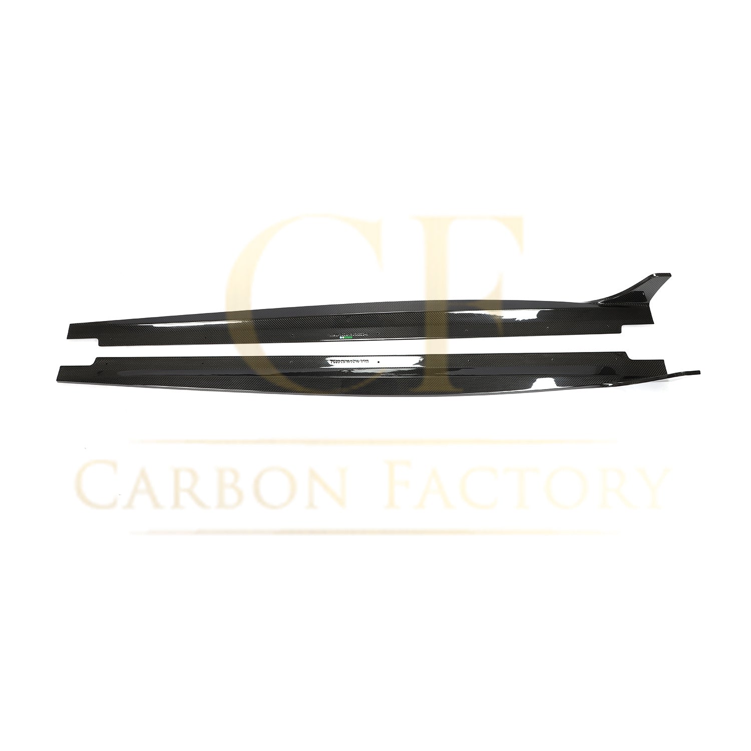 V Style Pre-Preg Carbon Fibre Side Skirts for Audi B9.5 A5 & S5 20-22-Carbon Factory