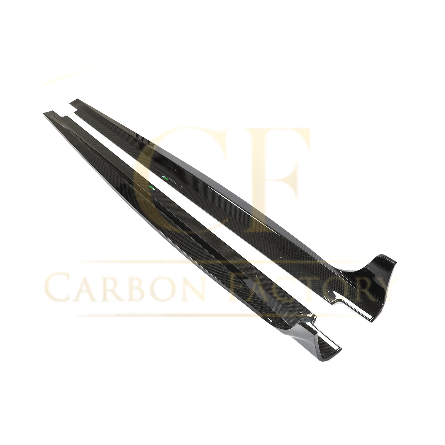 V Style Pre-Preg Carbon Fibre Side Skirts for Audi B9.5 A5 & S5 20-22-Carbon Factory