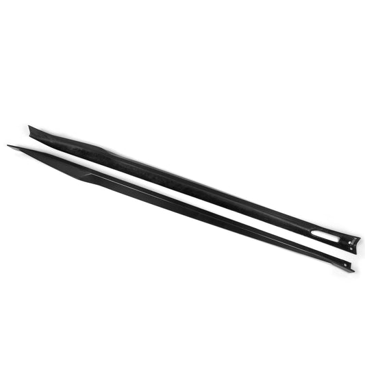 V Style Pre-Preg Carbon Fibre Side Skirts for BMW F97 X3M F98 X4M LCI 22-24-Carbon Factory