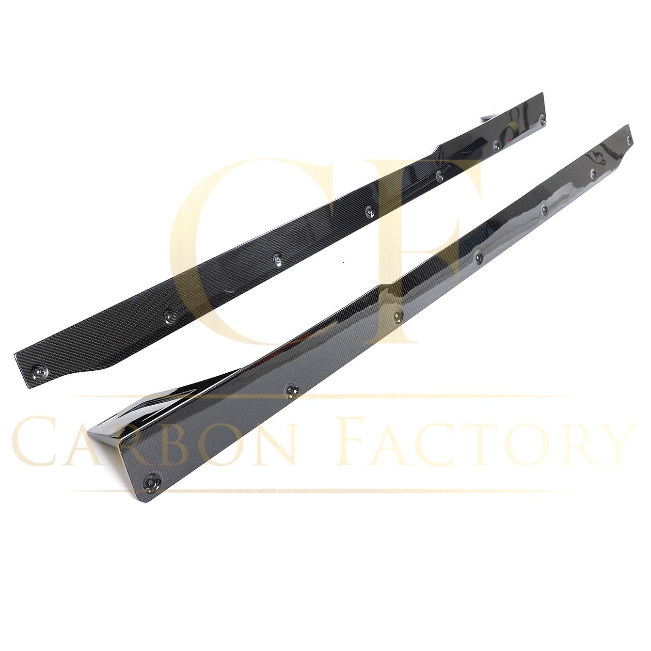V Style Pre-Preg Carbon Fibre Side Skirts for BMW G87 M2 23-Present-Carbon Factory