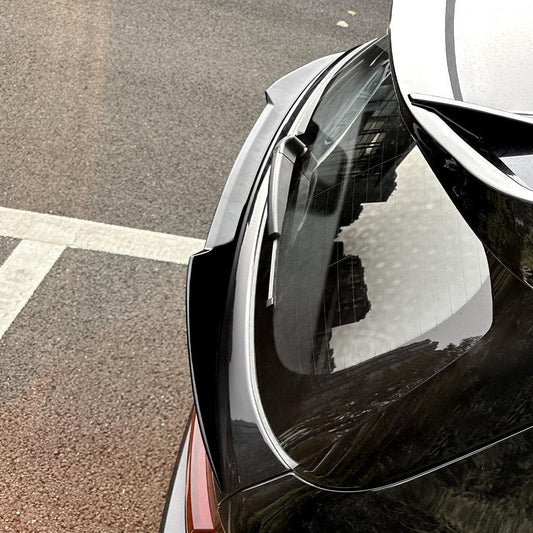 V style Gloss Black Mid Spoiler for BMW G05 X5 19-25-Carbon Factory