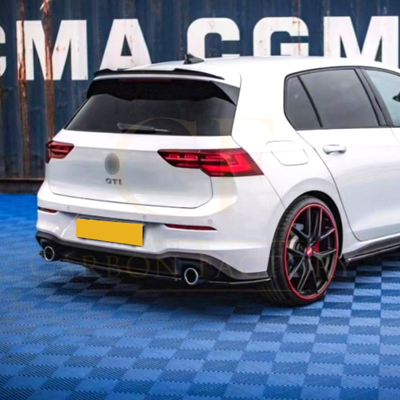 V1 Style Gloss Black Styling Kit for VW Golf MK8 GTI 21-23-Carbon Factory