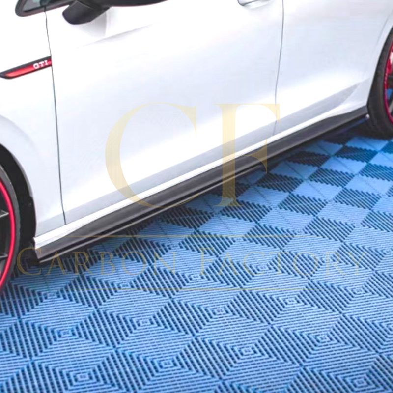 V1 Style Gloss Black Styling Kit for VW Golf MK8 GTI 21-23-Carbon Factory