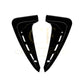 V2 Gloss Black Side Vent Fender Trims for BMW F15 X5 14-18-Carbon Factory