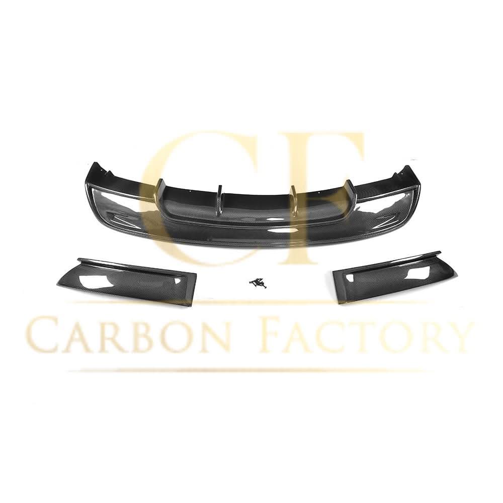 V3 Style Carbon Fibre Rear Diffuser for Tesla Model S 16-17 - Carbon Factory