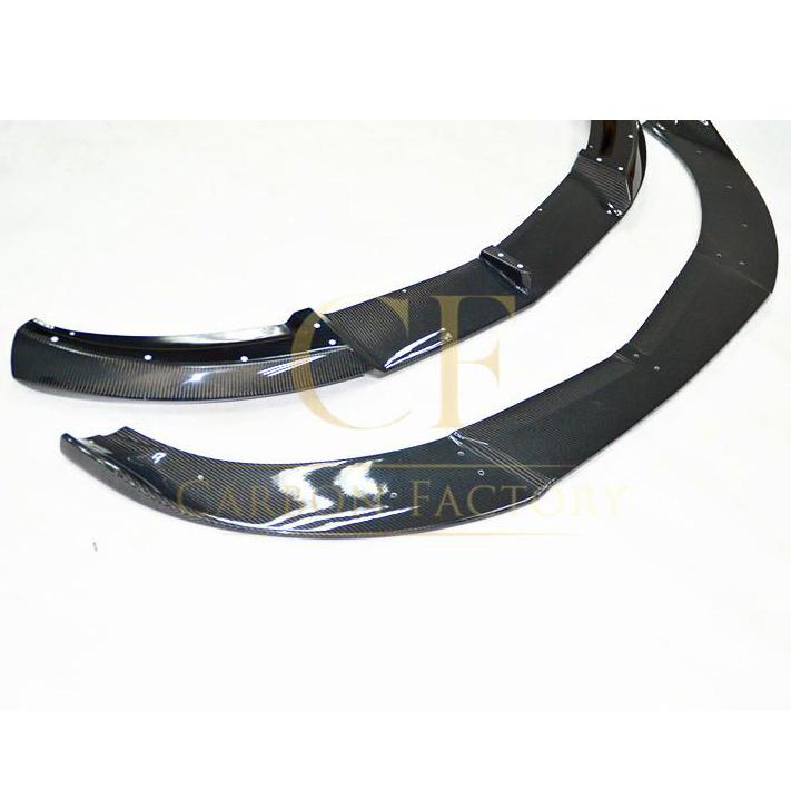 VRS Style Carbon Fibre Front Splitter for Mercedes Benz W176 A Class & A45 13-15-Carbon Factory