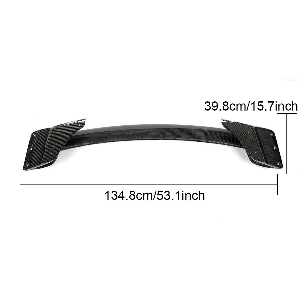 WF Style Carbon Fibre Boot Spoiler for Toyota GT86 12-20 - Carbon Factory