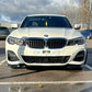 MP Style Gloss Black Front Splitter for BMW 3 Series G20 G21 Pre-LCI 19-21 - Carbon Factory
