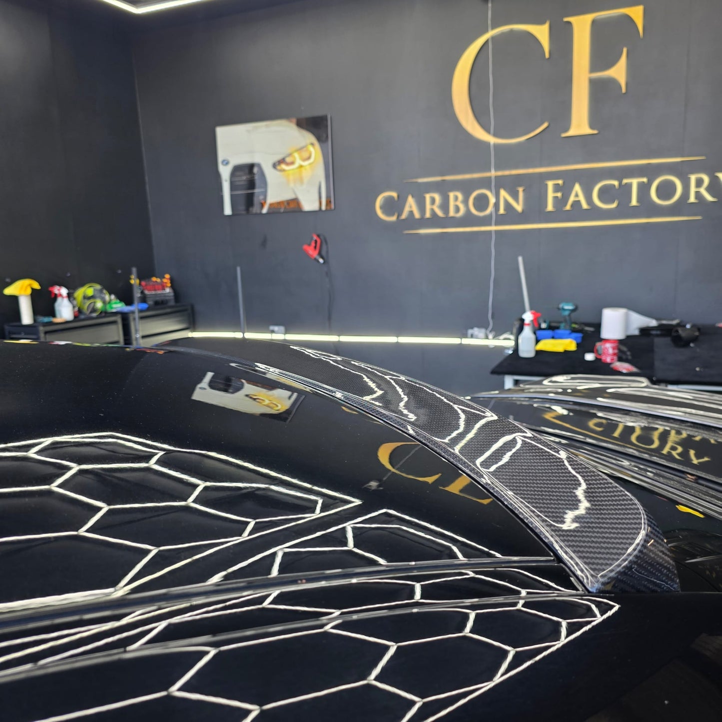 PSM Style Carbon Fibre Boot Spoiler for BMW 6 Series F06 F13 inc M6 11-18 - Carbon Factory