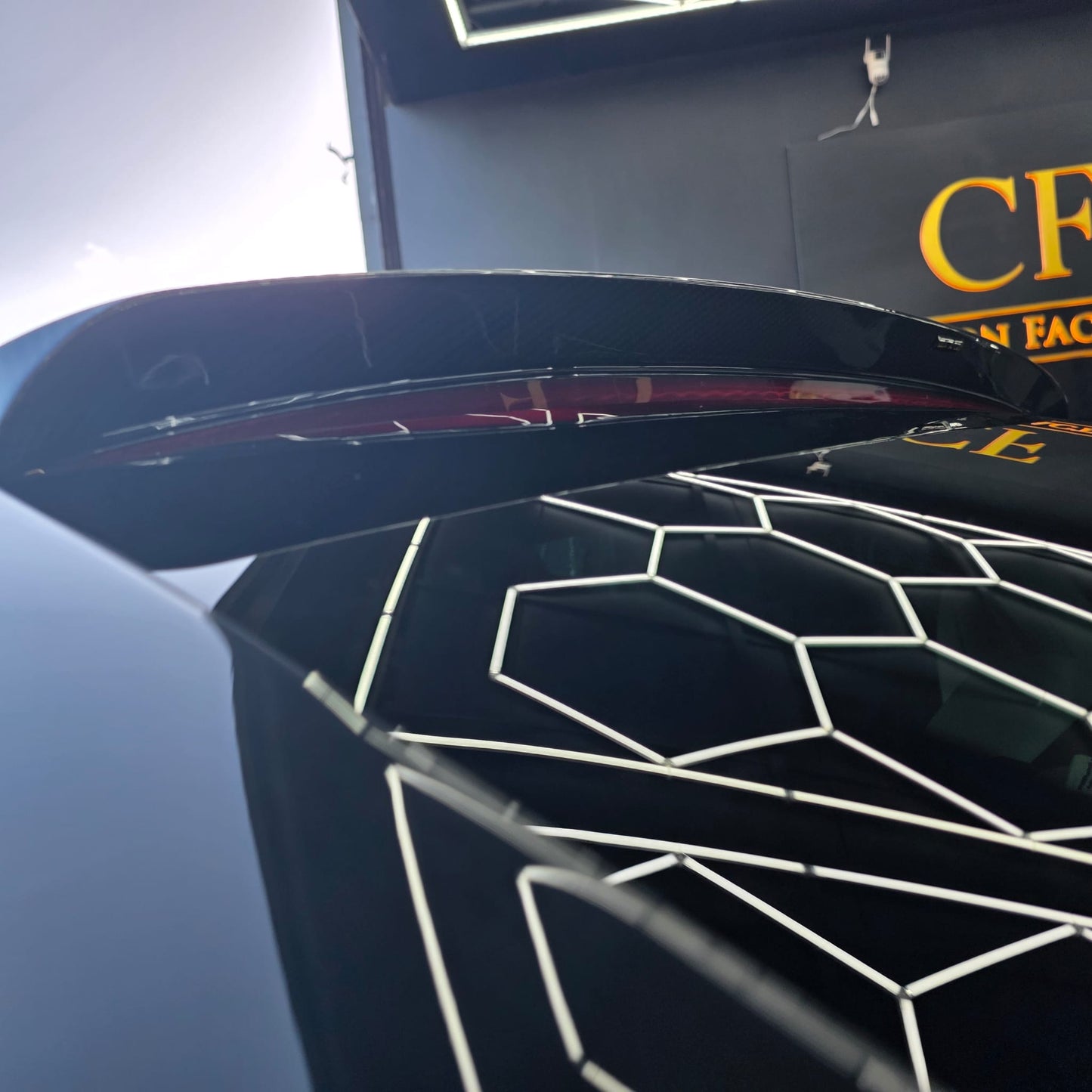 Carbon Fibre Roof Spoiler for BMW 6 Series F06 F12 F13 inc M6 11-18 - Carbon Factory