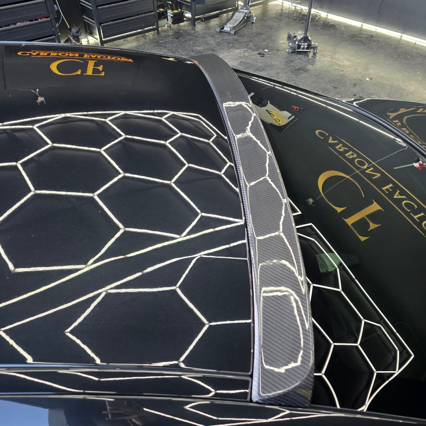 Carbon Fibre Roof Spoiler for BMW 6 Series F06 F12 F13 inc M6 11-18 - Carbon Factory