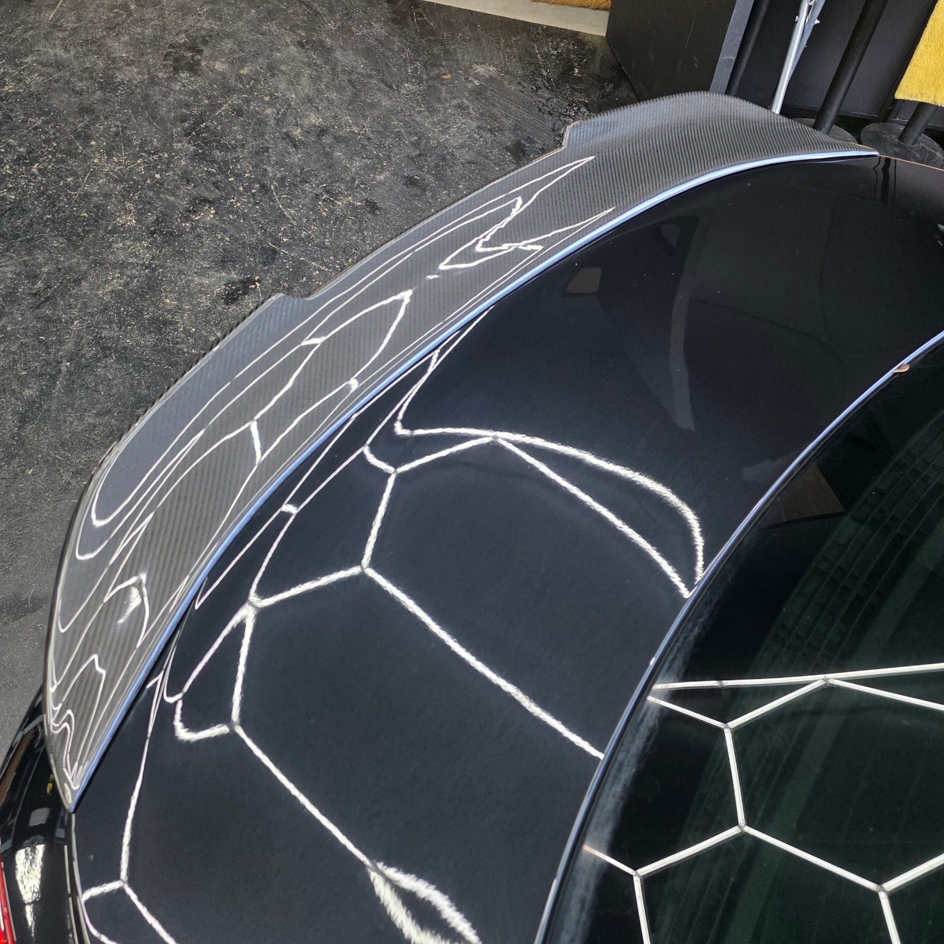 PSM Style Carbon Fibre Boot Spoiler for BMW 6 Series F06 F13 inc M6 11-18 - Carbon Factory