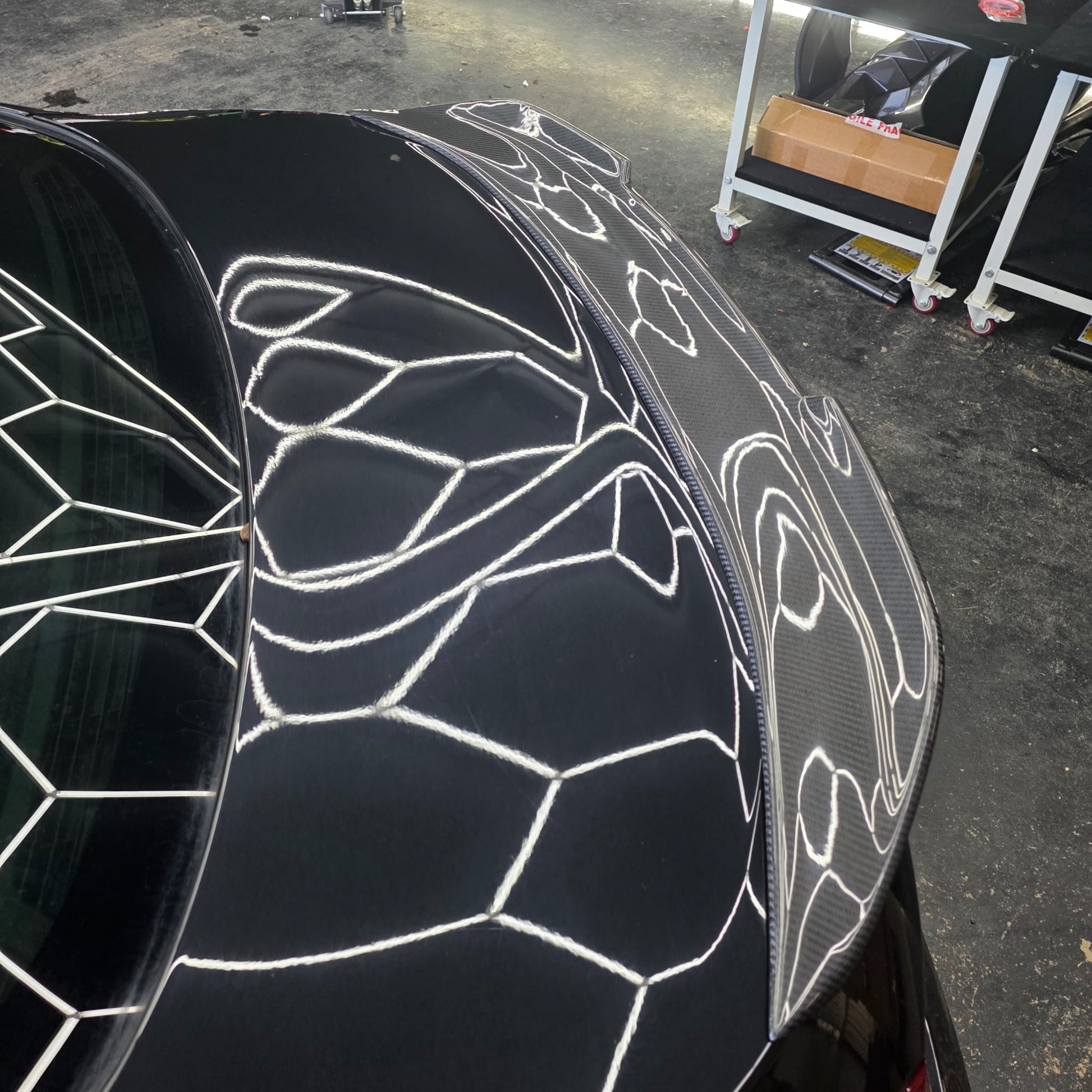 PSM Style Carbon Fibre Boot Spoiler for BMW 6 Series F06 F13 inc M6 11-18 - Carbon Factory