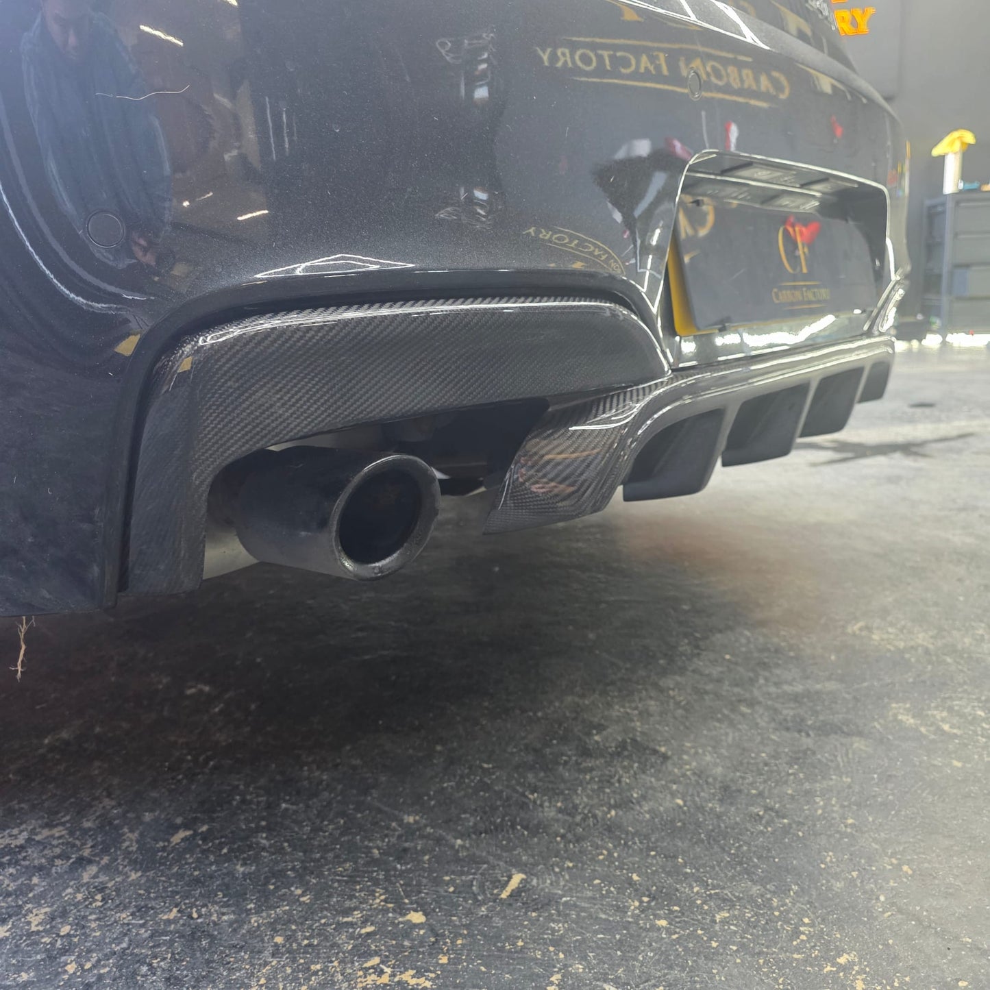 MP Style Carbon Fibre Rear Diffuser for BMW F06 F12 F13 6 Series 12-16 - Carbon Factory