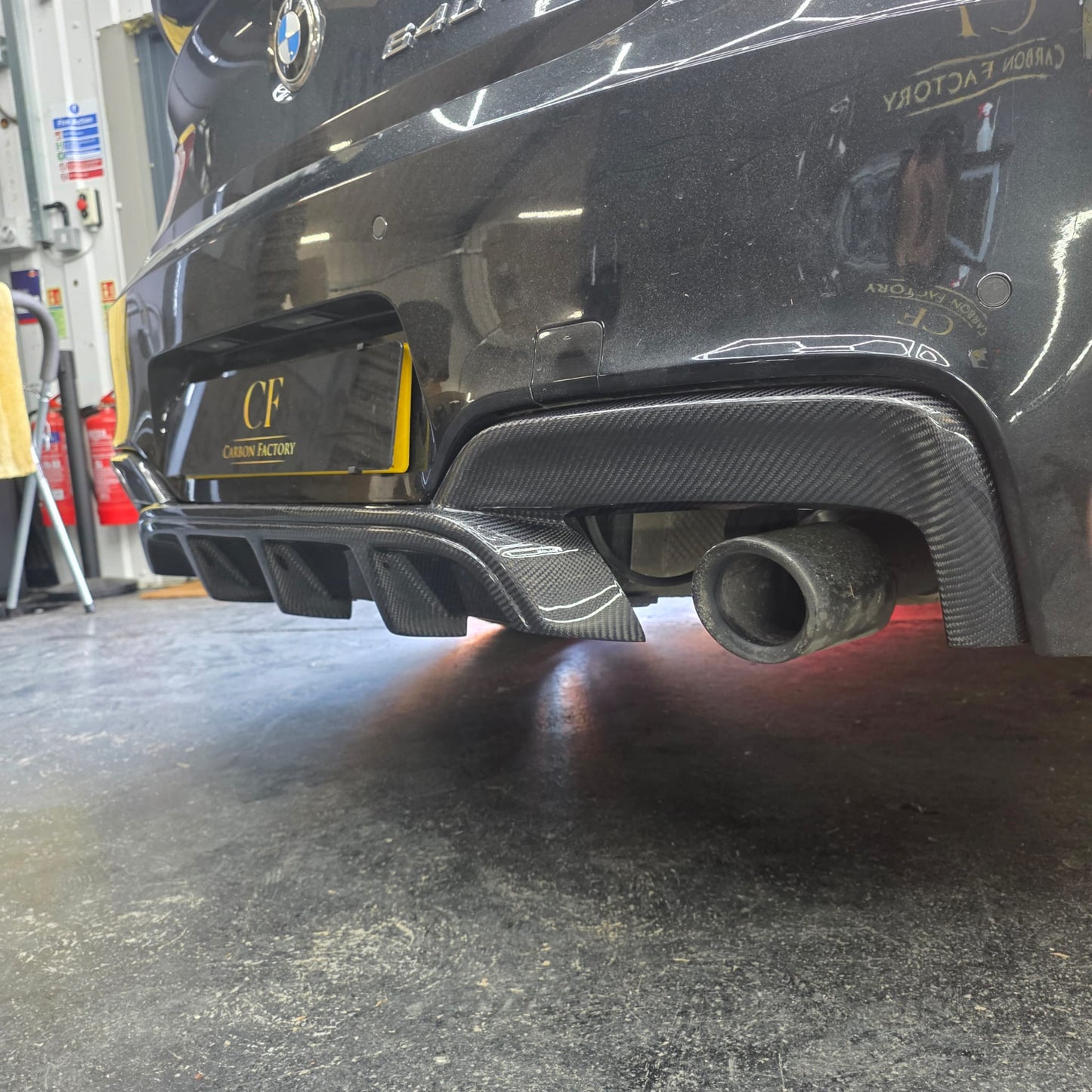 MP Style Carbon Fibre Rear Diffuser for BMW F06 F12 F13 6 Series 12-16 - Carbon Factory