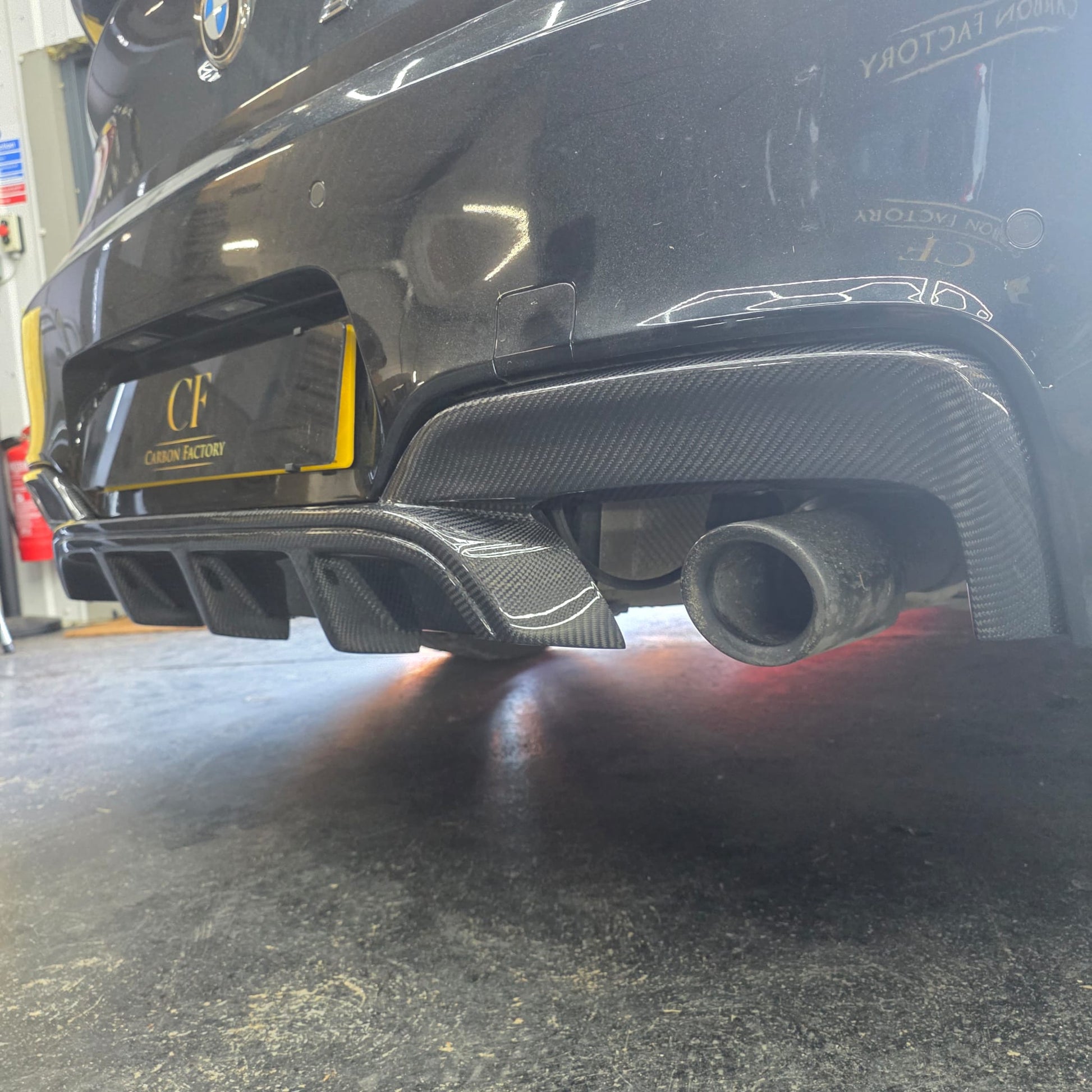 MP Style Carbon Fibre Rear Diffuser for BMW F06 F12 F13 6 Series 12-16 - Carbon Factory