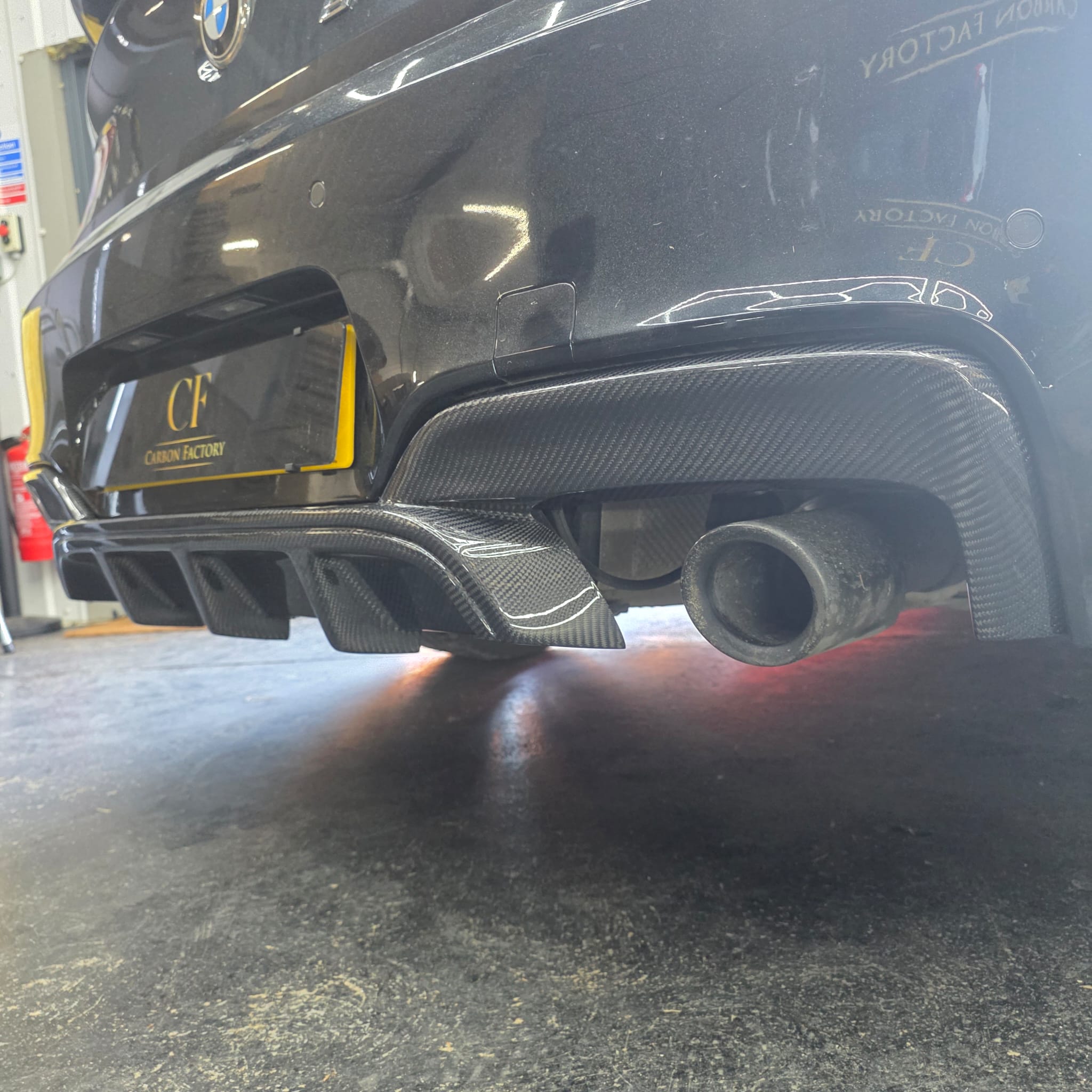 MP Style Carbon Fibre Rear Diffuser for BMW F06 F12 F13 6 Series 12-16 - Carbon Factory