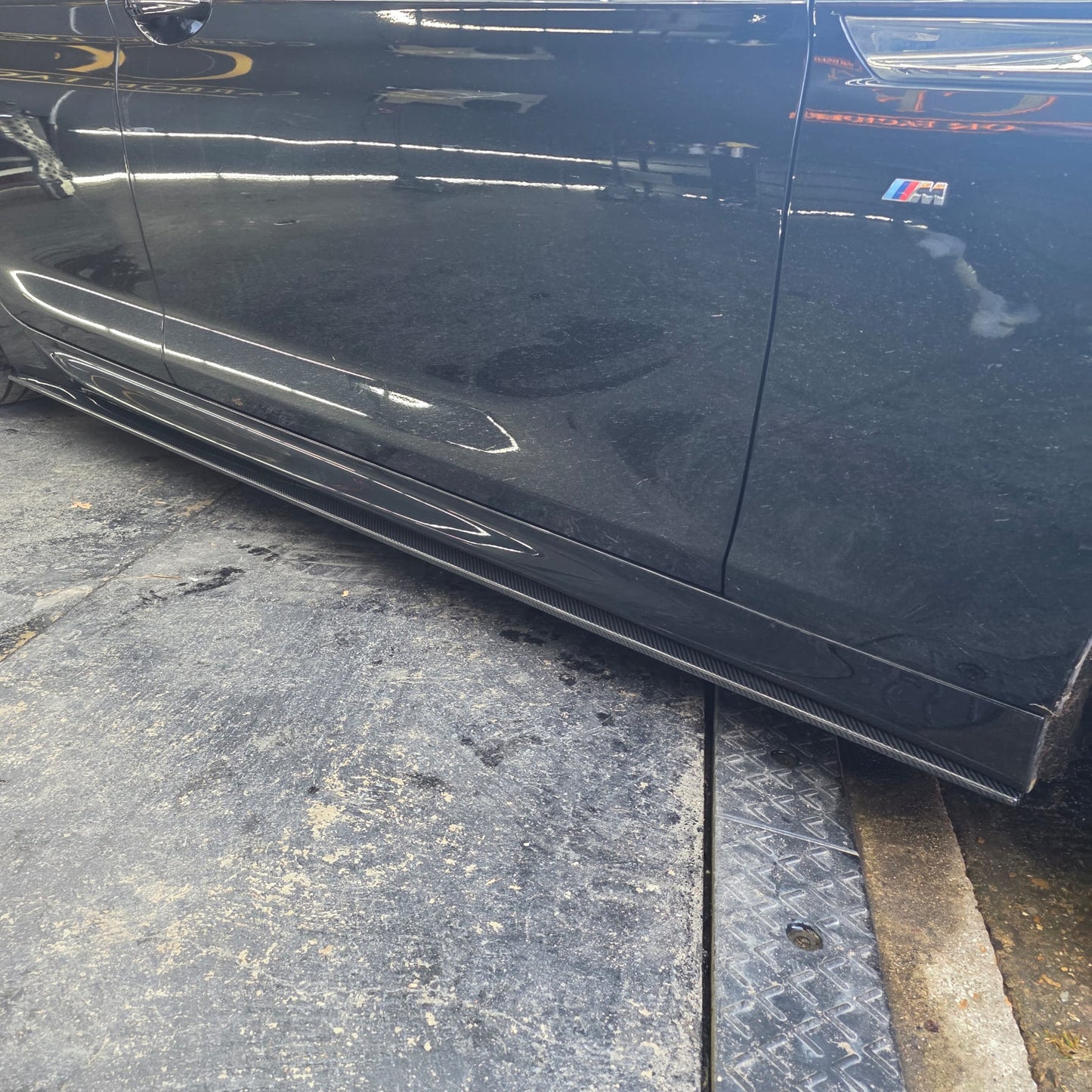 V Style Carbon Fibre Side Skirts for BMW 6 Series F06 inc M6 4 Door 11-18 - Carbon Factory