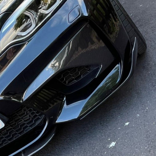 Carbon Fibre Front Bumper Covers for BMW F87 M2 16-21