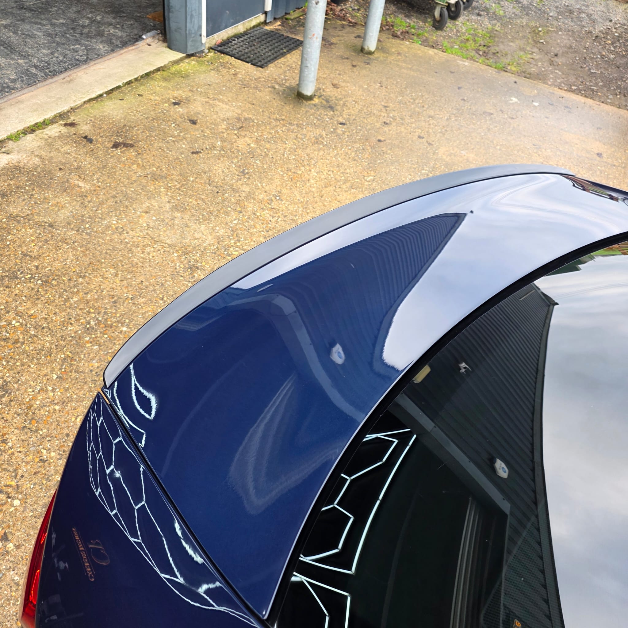 P Style Gloss Black Boot Spoiler for Audi A3 8V S3 RS3 Saloon 13-20 - Carbon Factory